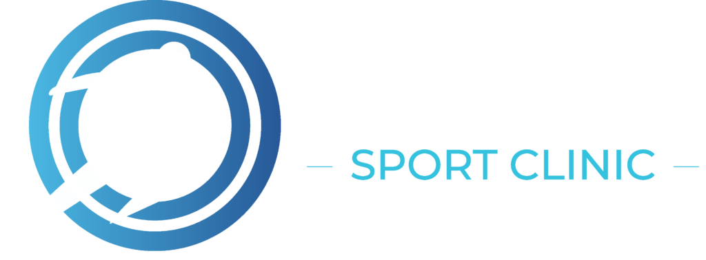 Logotipo de clínica deportiva - Optimum Sport Clinic + Nombre Horizontal